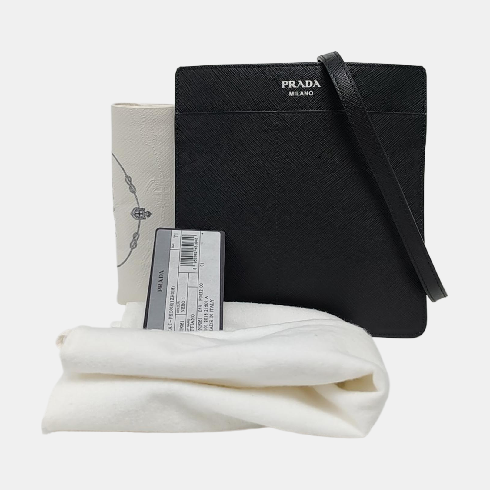 Saffiano Calfskin Black