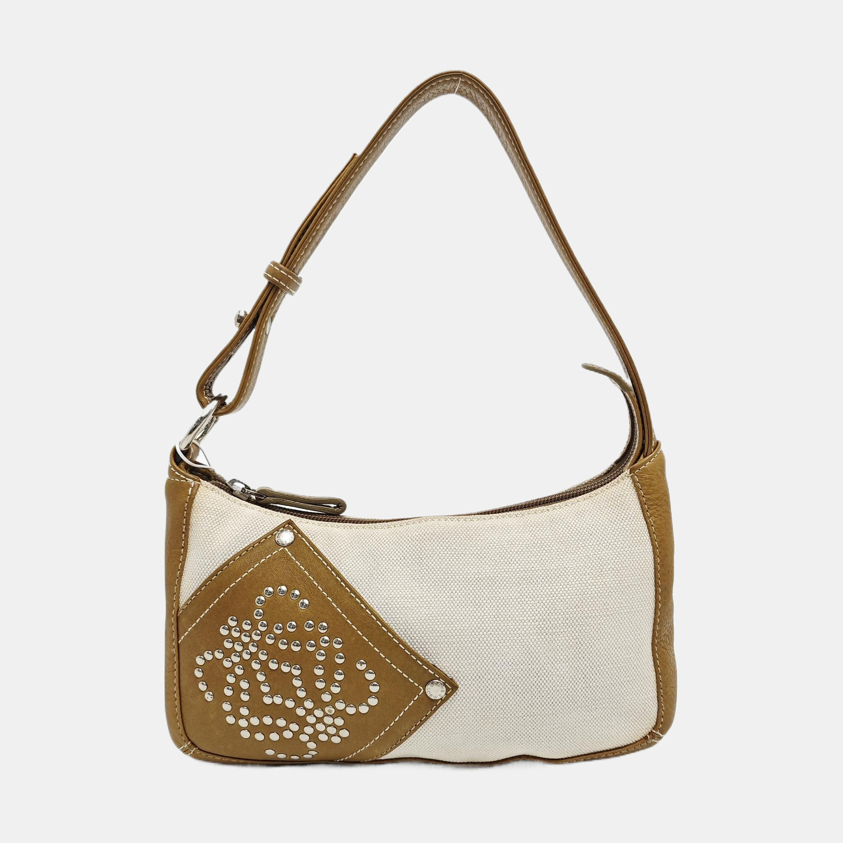 Canvas Top Handle Bag Multicolor