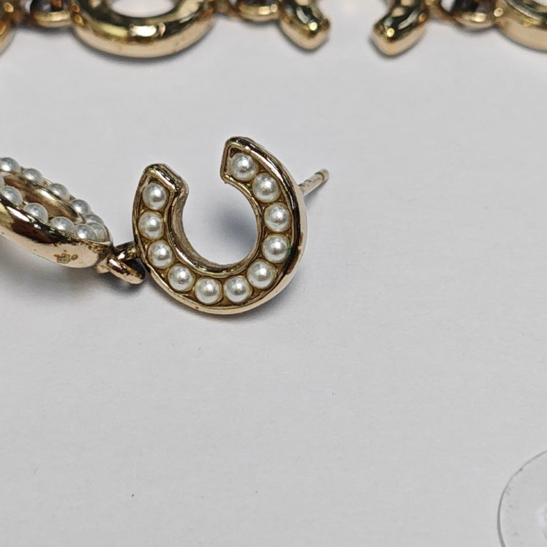 Metal Gold Earrings