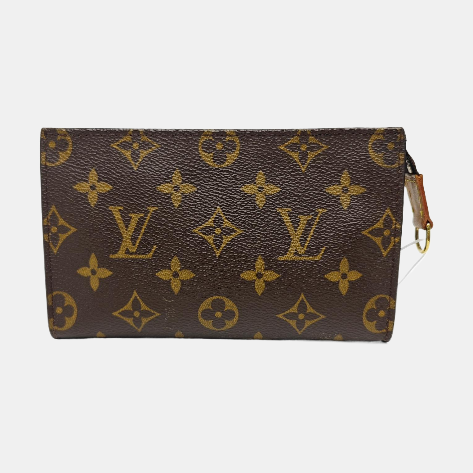 BUCKET Monogram Coated Canvas Brown