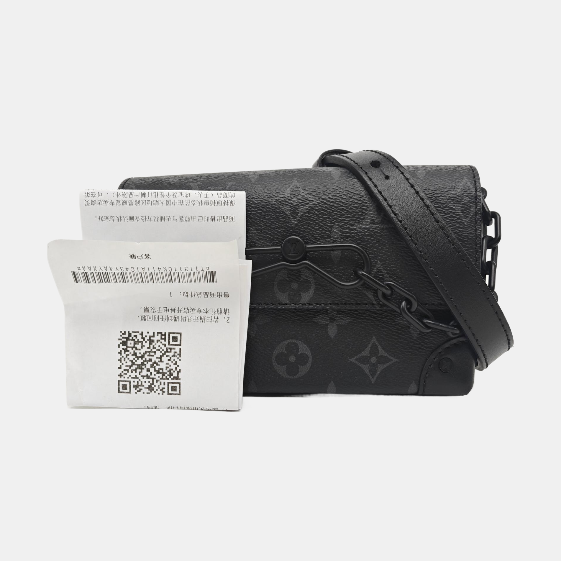 SOFT TRUNK Mini Monogram Calfskin Black