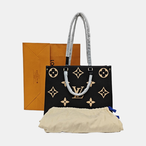 ONTHEGO MM Monogram Calfskin Black