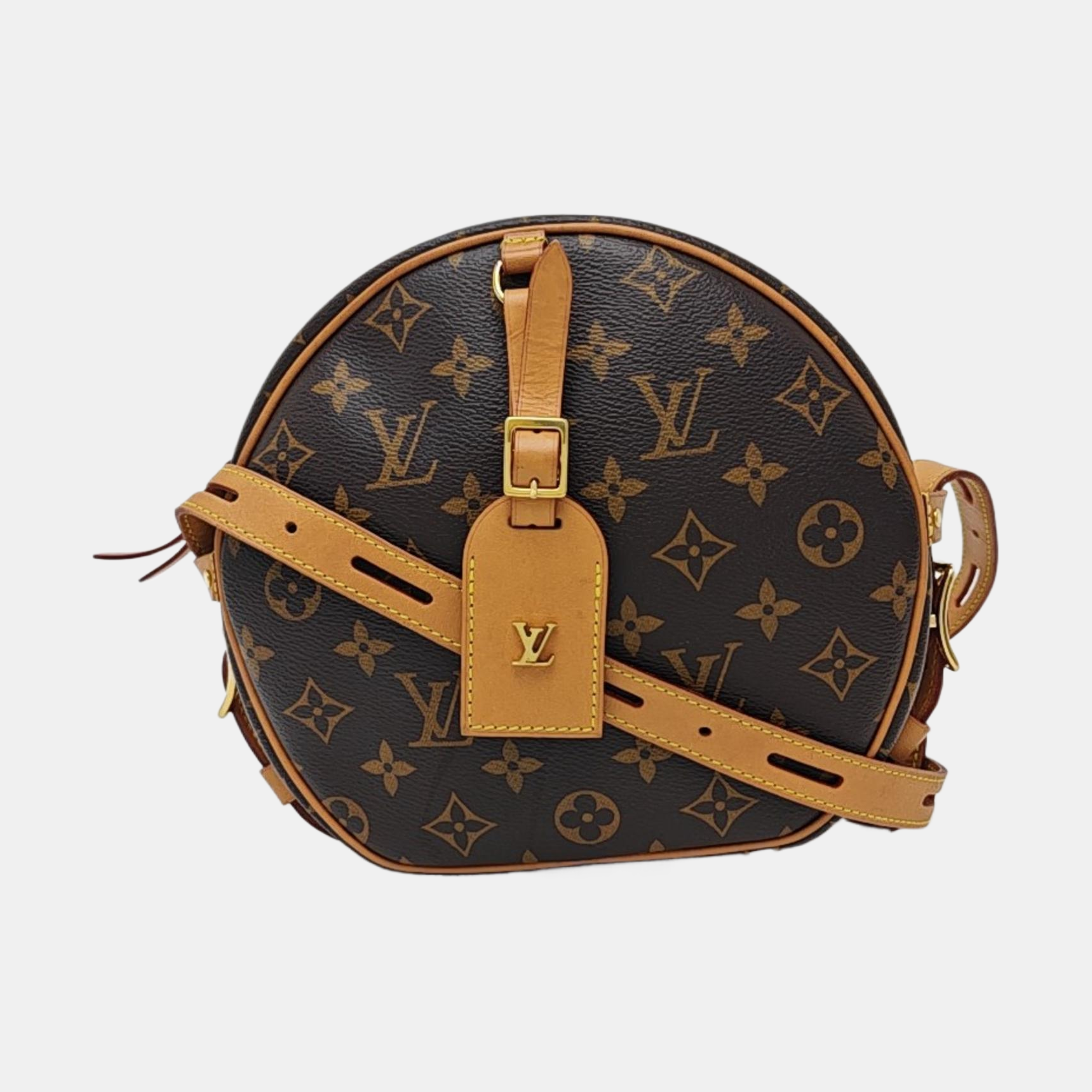 BOITE CHAPEAU MM Monogram Coated Canvas Brown