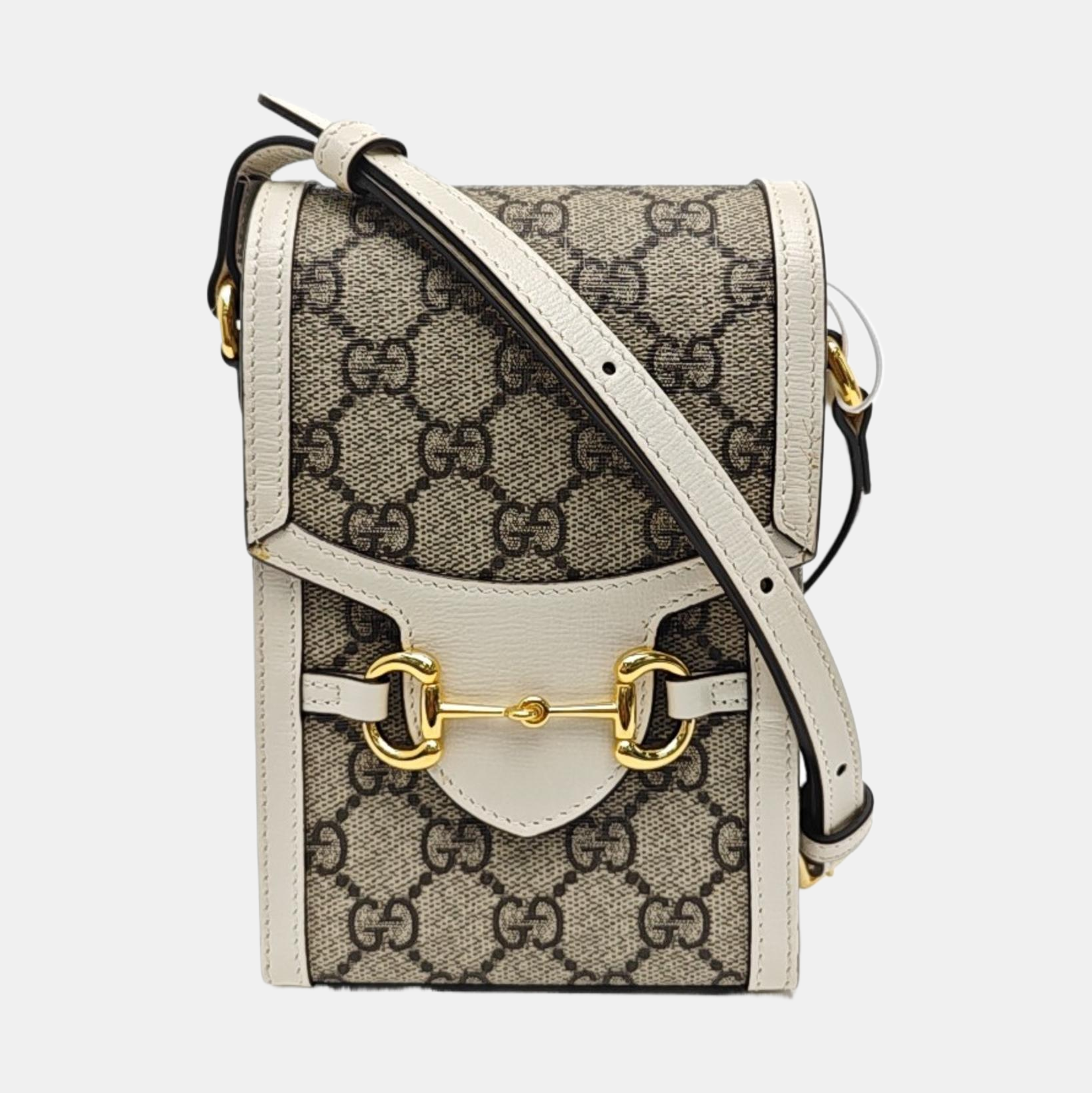 Horsebit 1955 Mini Coated Canvas Beige