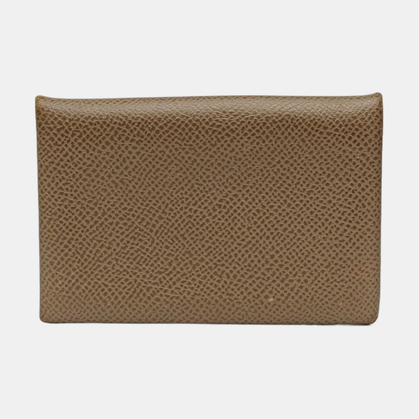 Calvi Epsom Gray Card Holder