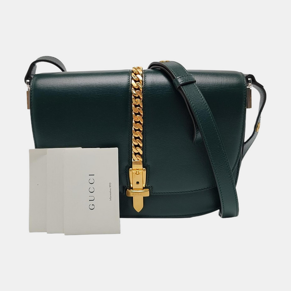 Sylvie 1969 Small Calfskin Green