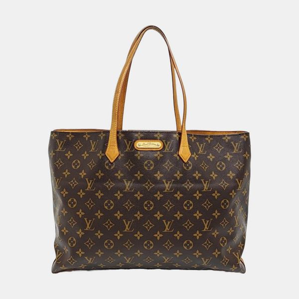 WILSHIRE GM Monogram Coated Canvas Brown