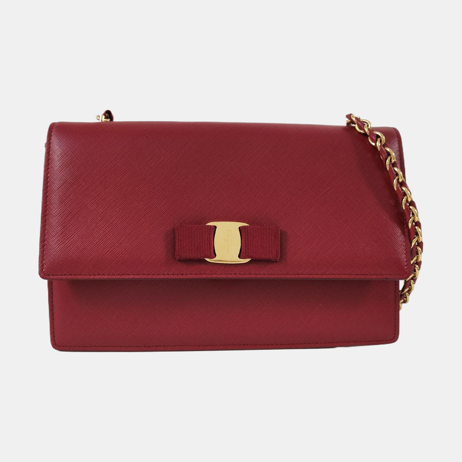 Ginny Calfskin Red