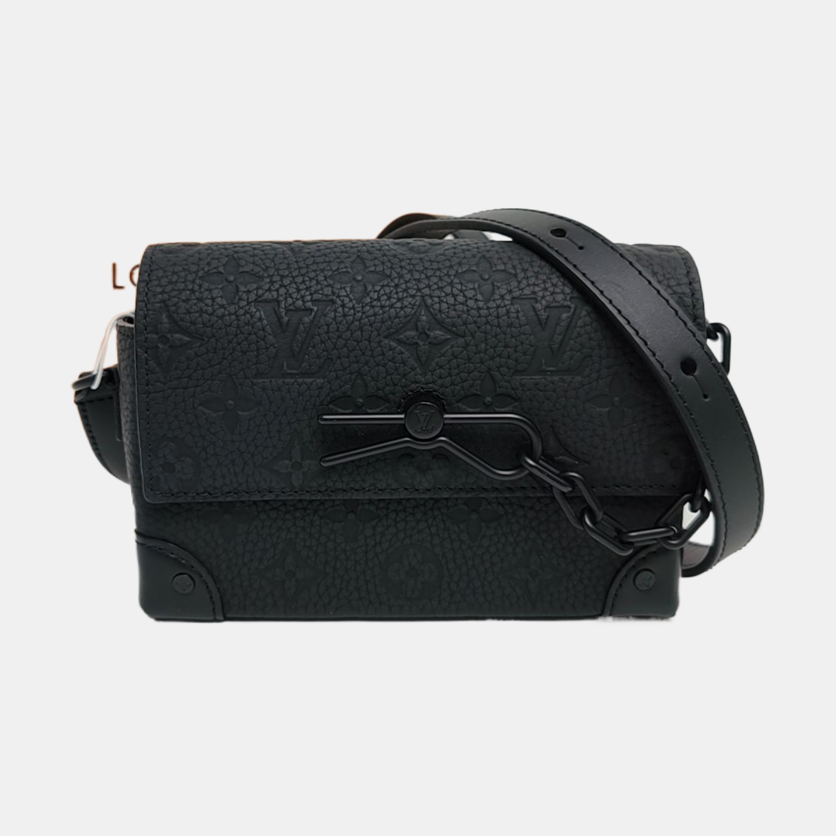 SOFT TRUNK Mini Monogram Calfskin Black