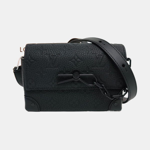 SOFT TRUNK Mini Monogram Calfskin Black