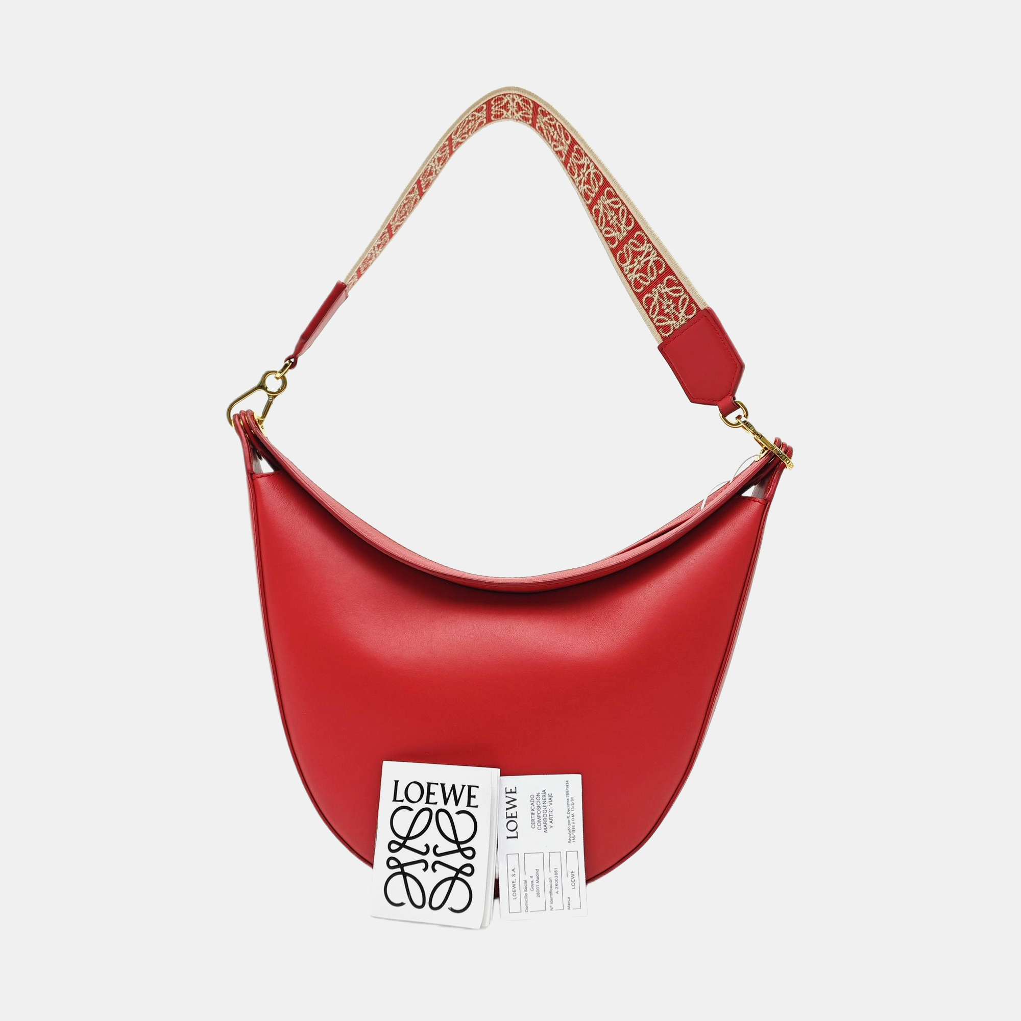 Hammock Hobo Calfskin Red