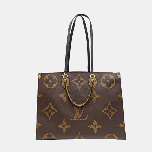 ONTHEGO GM Monogram Coated Canvas Brown