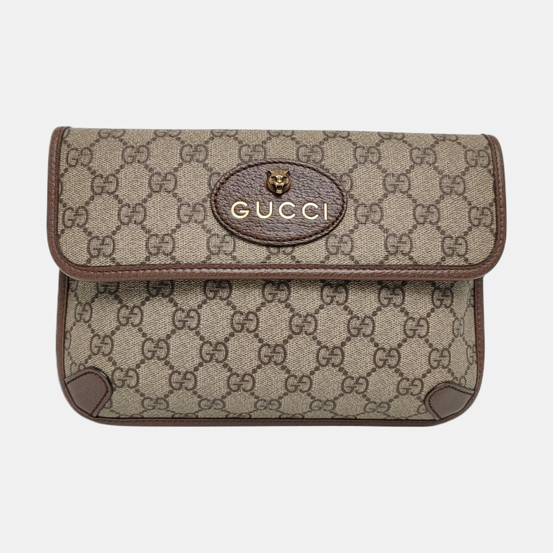 Neo Vintage Monogram Coated Canvas Beige