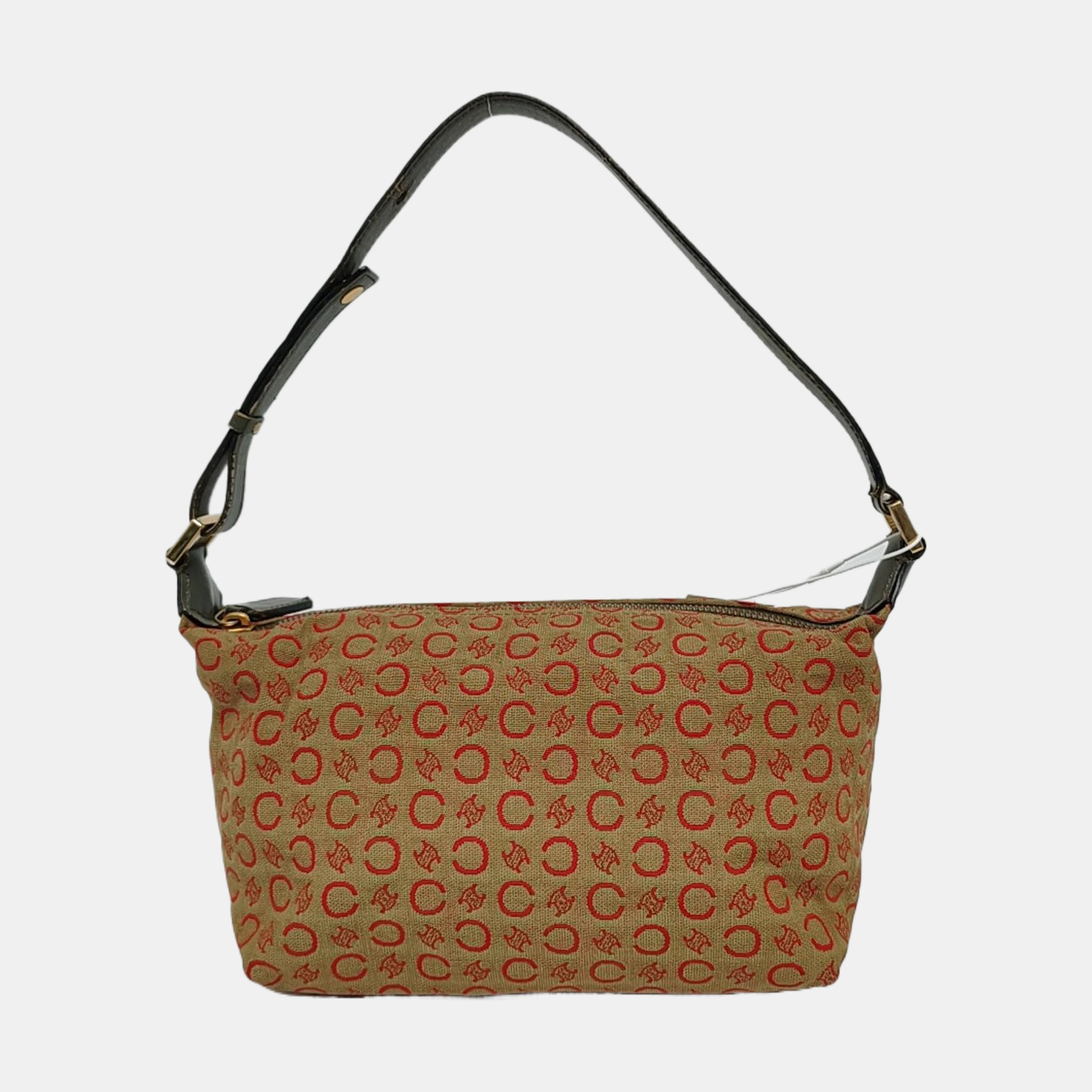 Canvas Top Handle Bag Brown