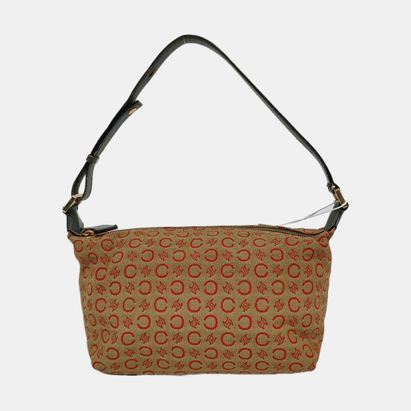 Canvas Top Handle Bag Brown