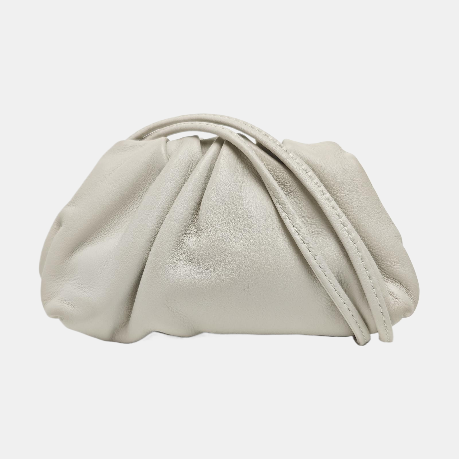 The Pouch Calfskin White