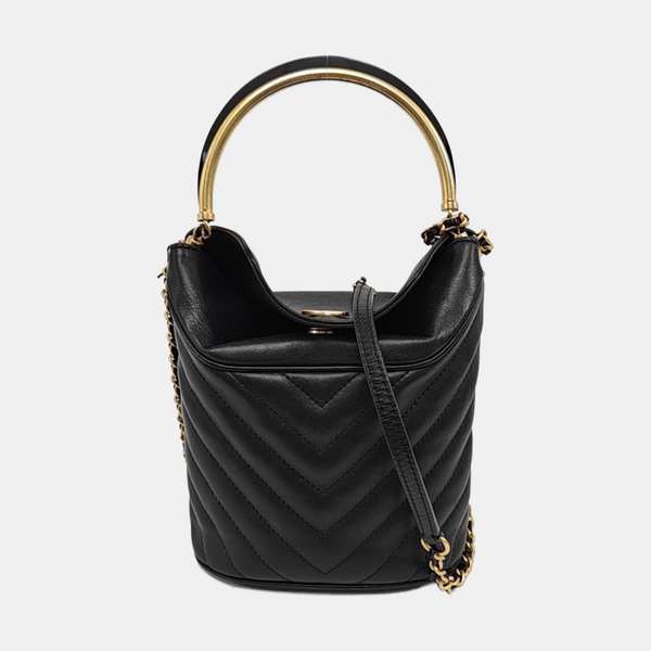Quilted Calfskin Black