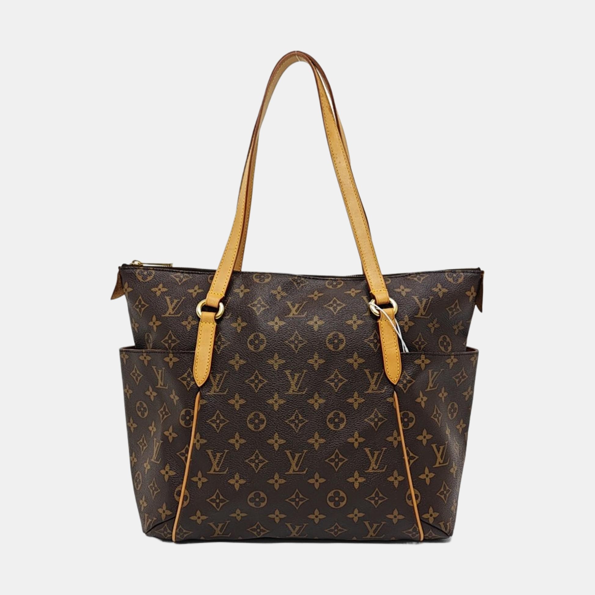 TOTALLY MM Monogram Coated Canvas Brown