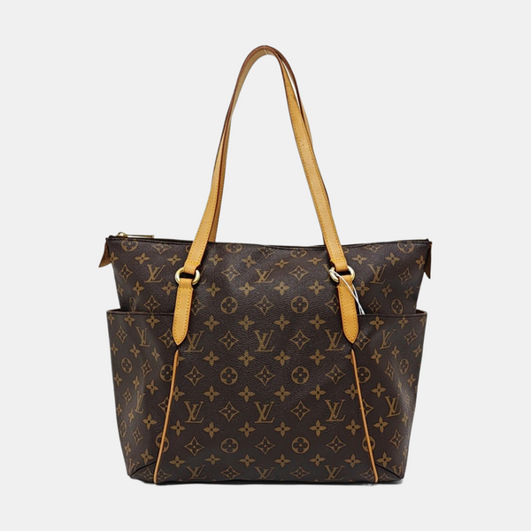 TOTALLY MM Monogram Coated Canvas Brown