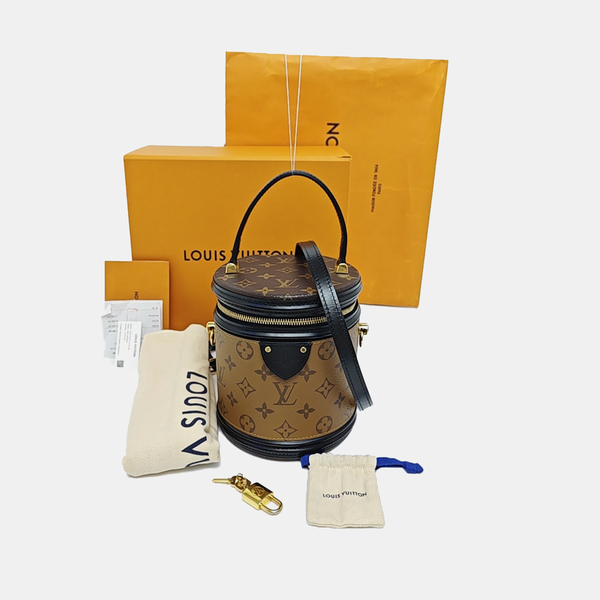 CANNES PM Monogram Coated Canvas Brown