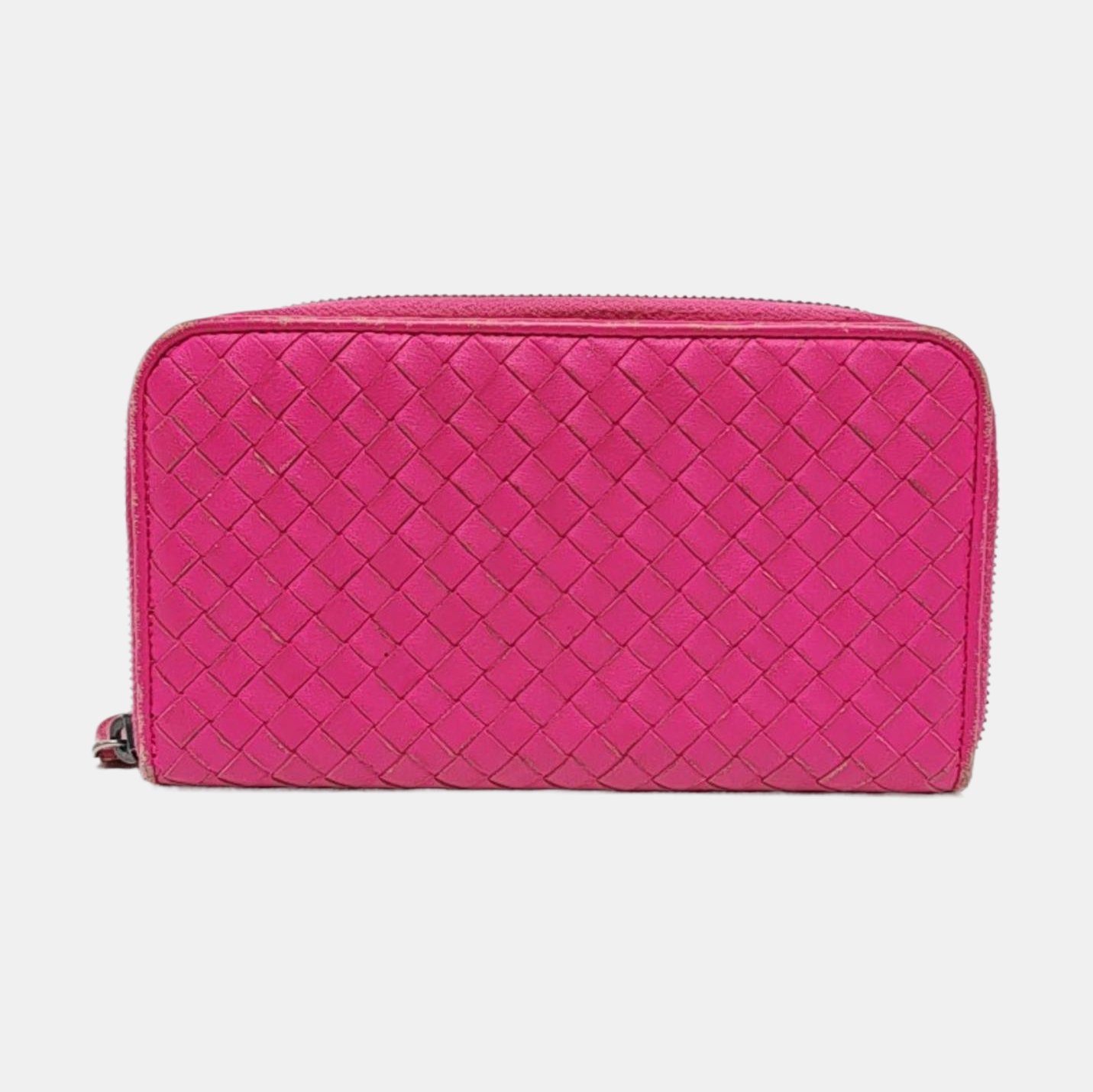 Lambskin Wallet Red
