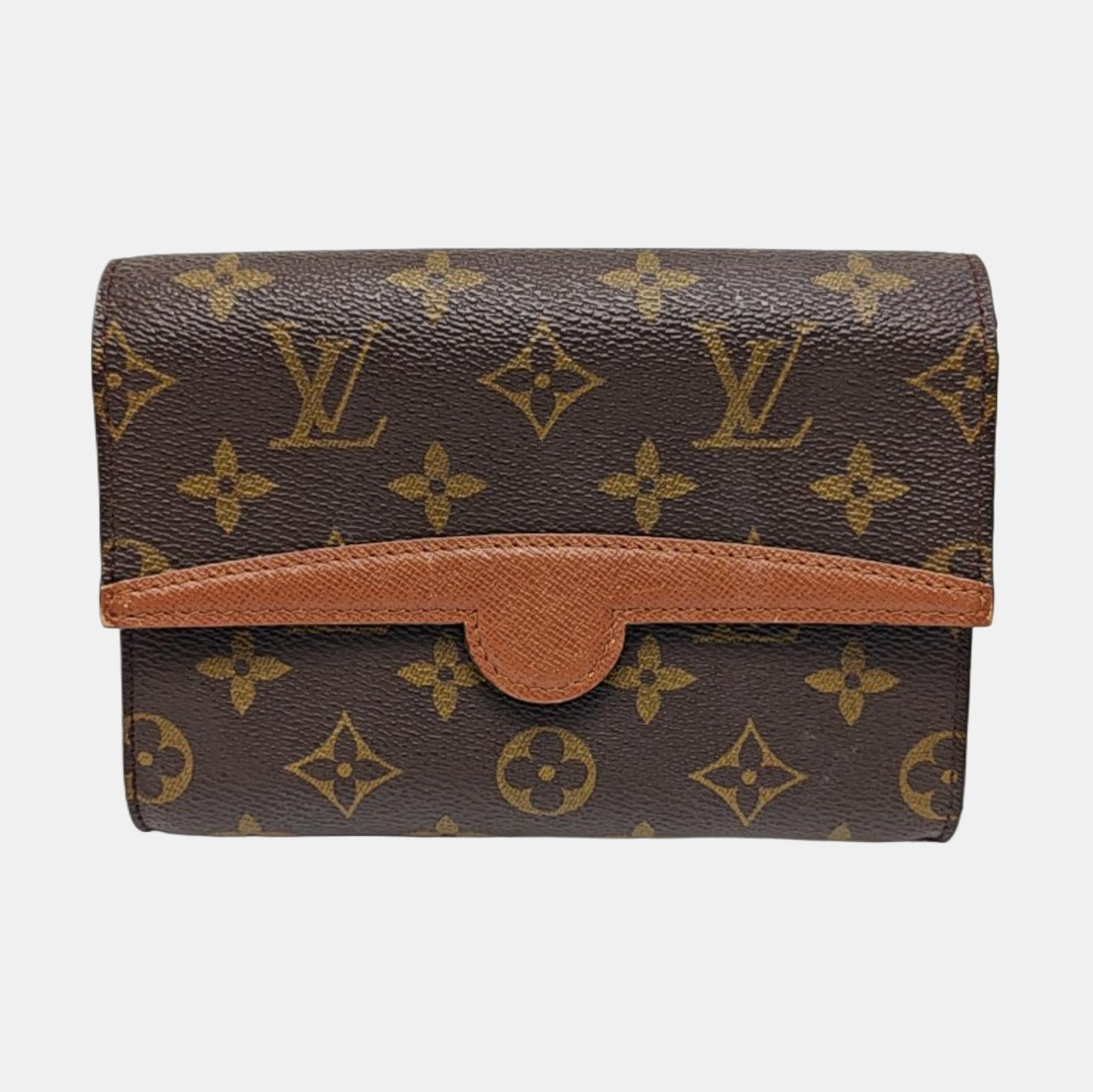 ARCHE Monogram Coated Canvas Brown
