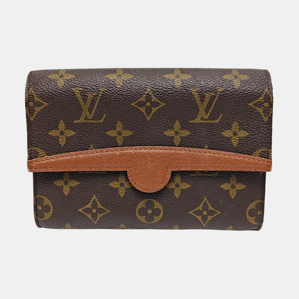 ARCHE Monogram Coated Canvas Brown