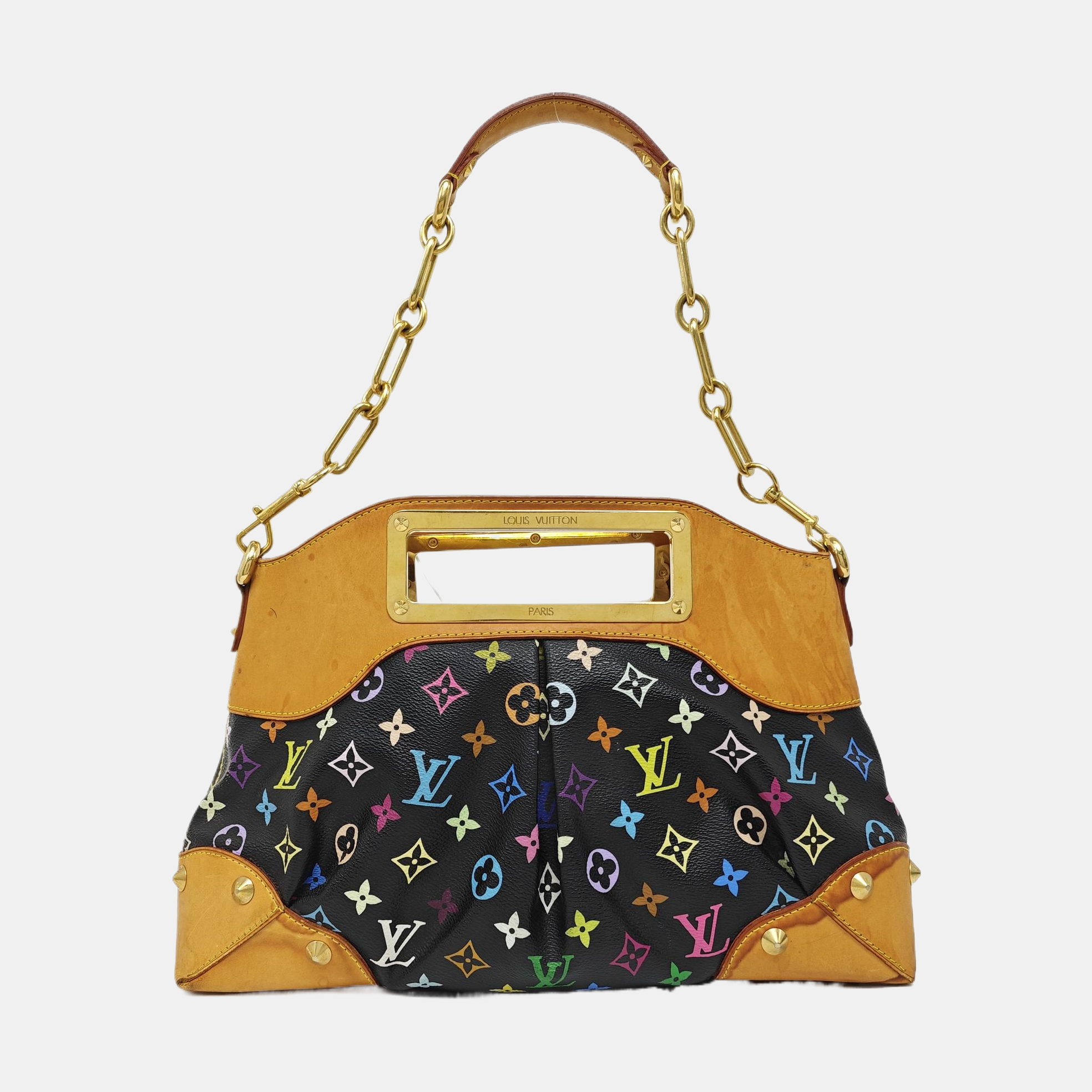 LV × TM JUDY Monogram Coated Canvas Black