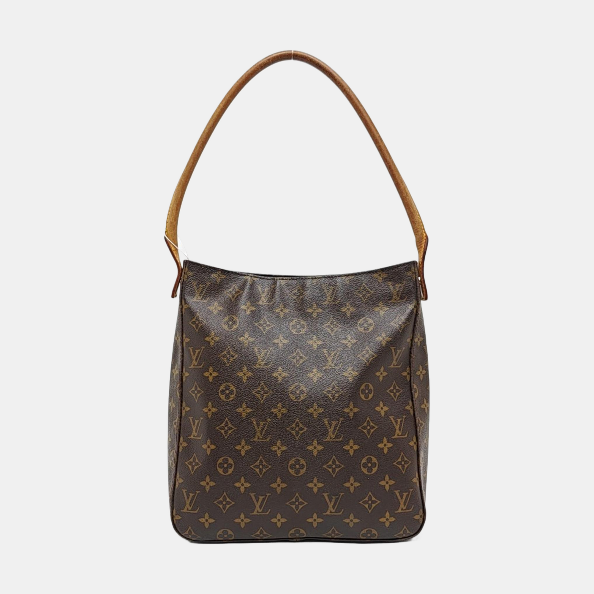 LOOPING GM Monogram Coated Canvas Brown