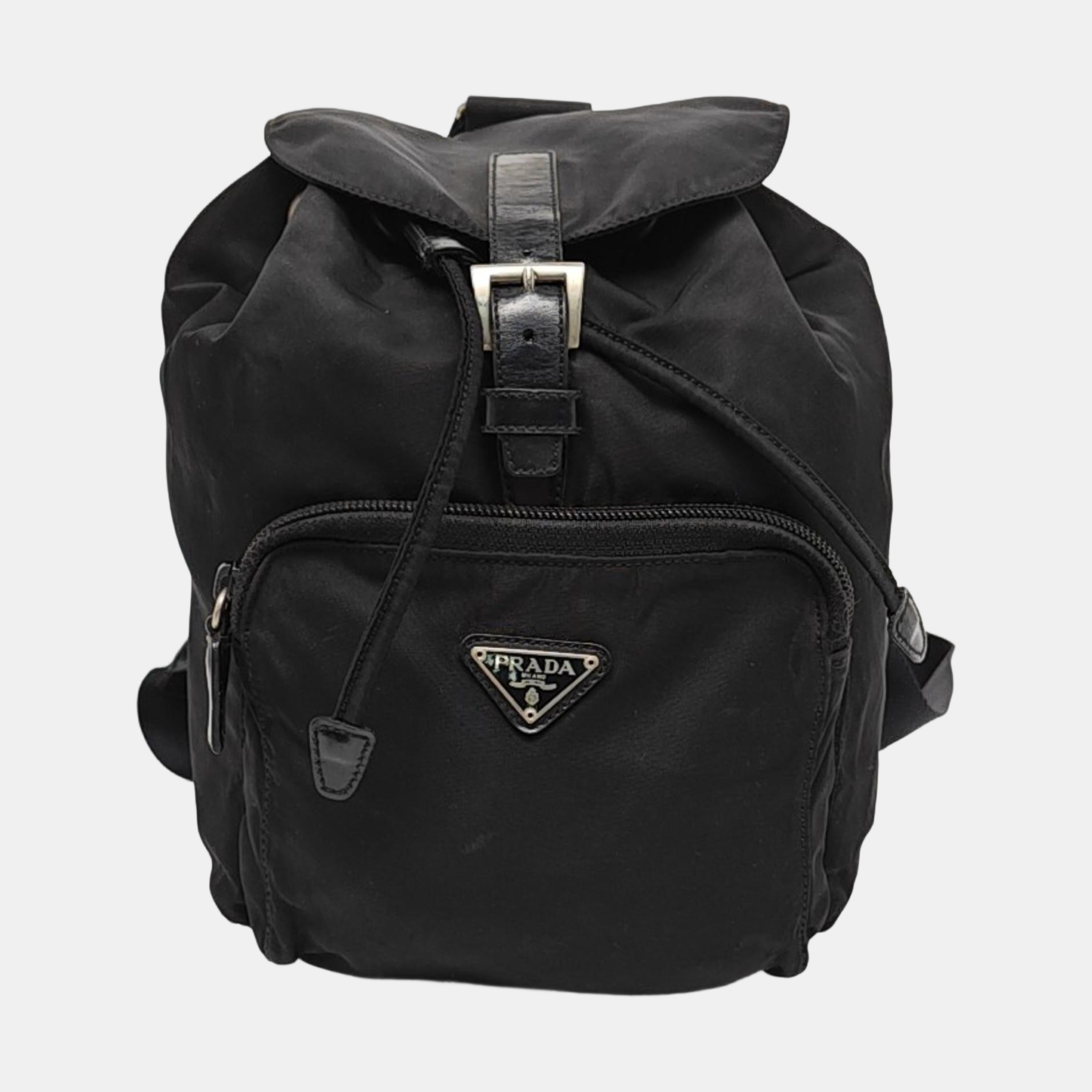 Re-Nylon Backpack Nylon Black