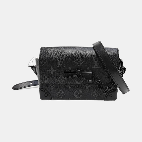 STEAMER Mini Monogram Coated Canvas Black