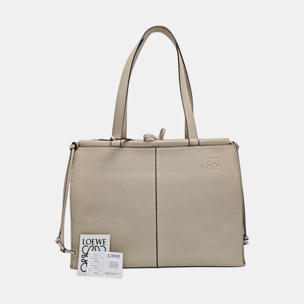 Cushion Calfskin Beige