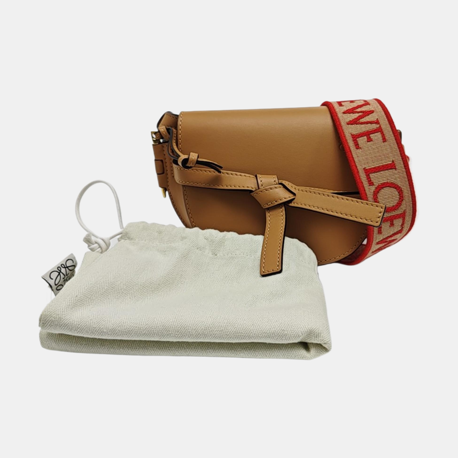 Gate Mini Calfskin Beige