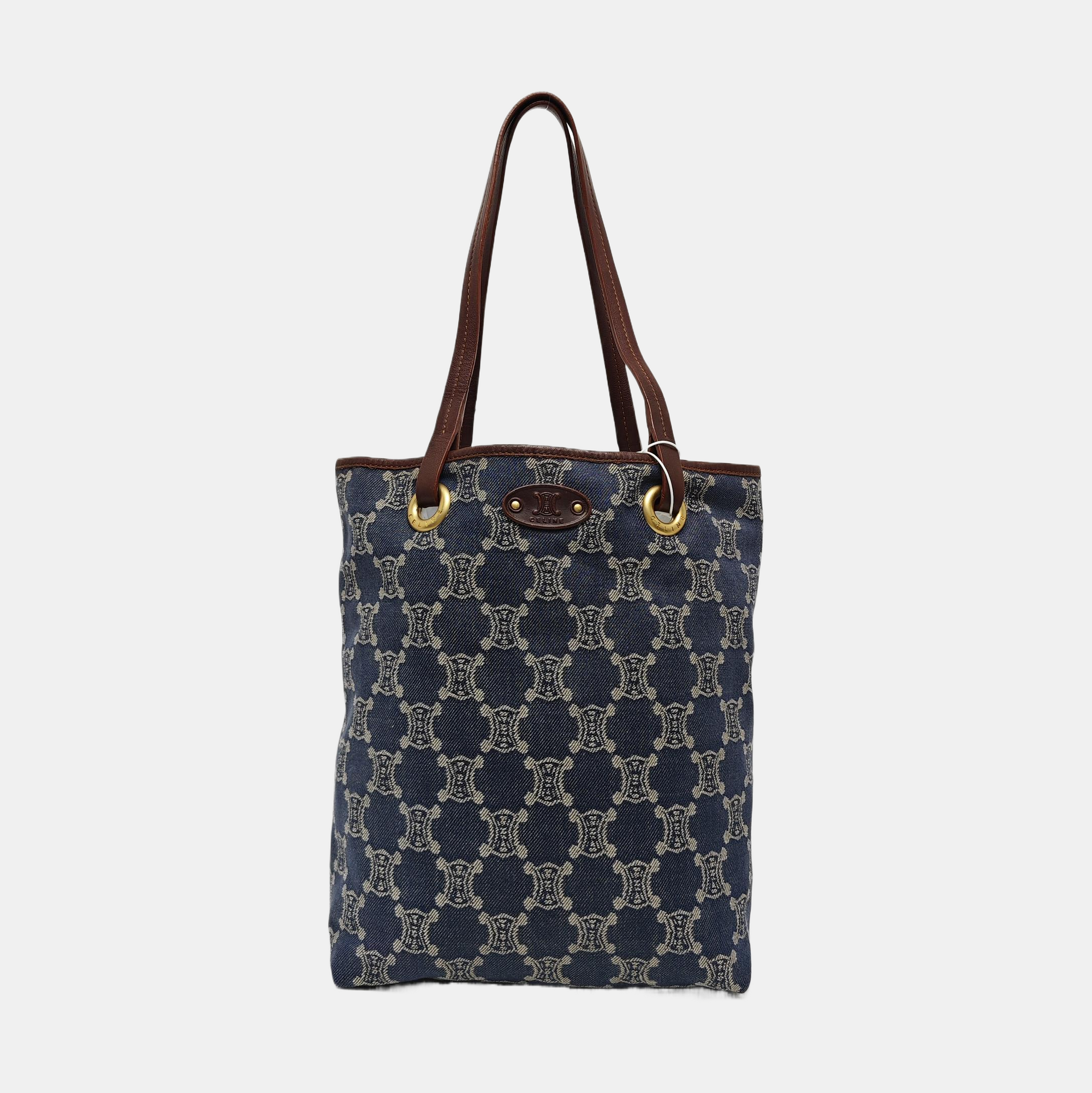 Fabric Tote Bag Blue
