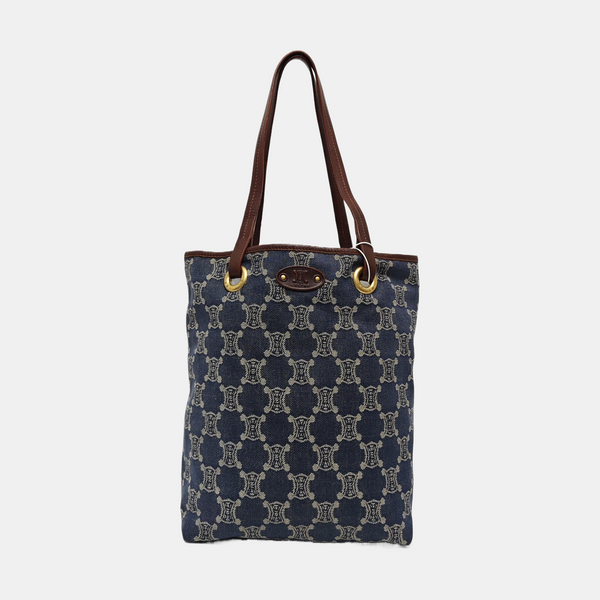 Fabric Tote Bag Blue