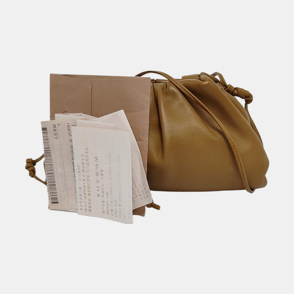 The Pouch Mini Calfskin Brown