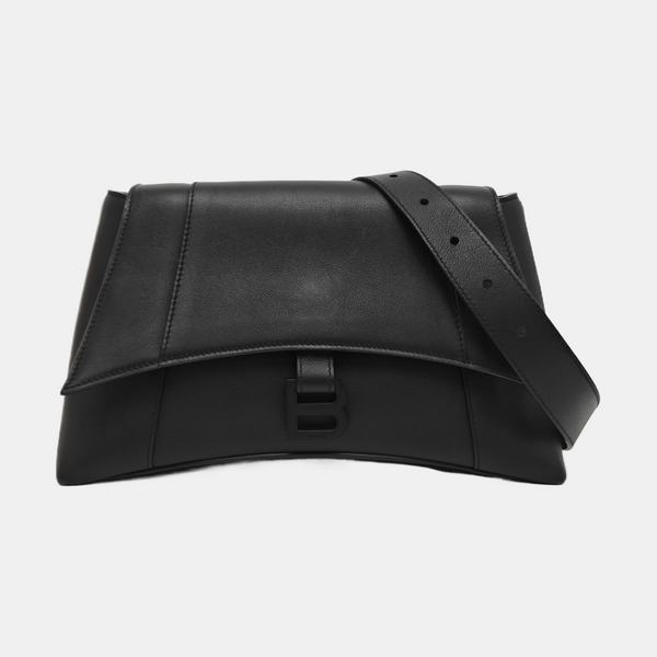 Downtown Small Quilted Calfskin Black