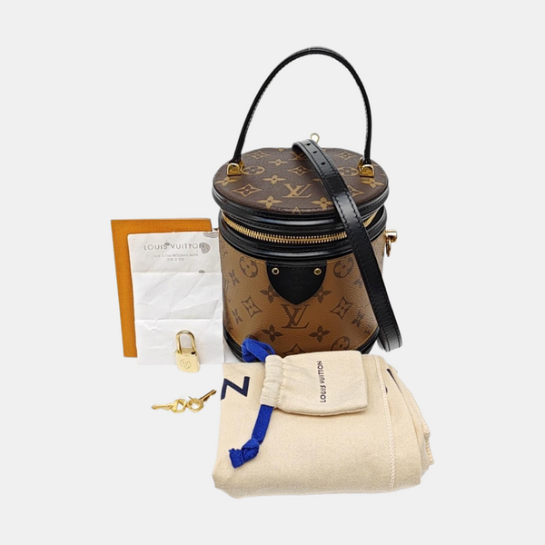 CANNES PM Monogram Coated Canvas Brown