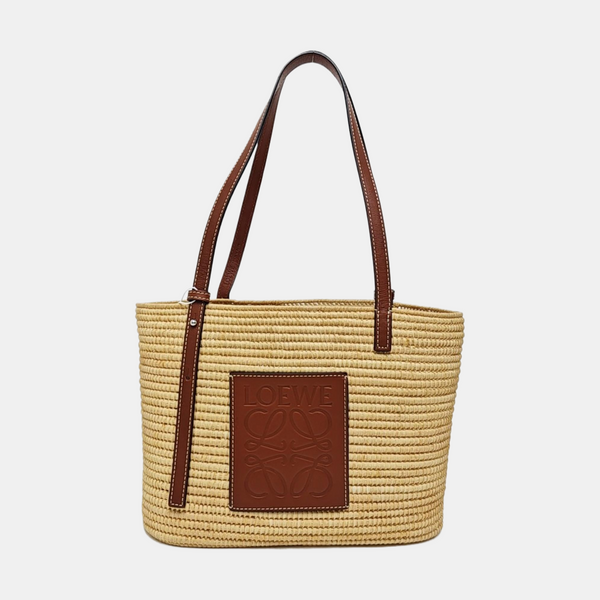 Basket Small Straw Beige