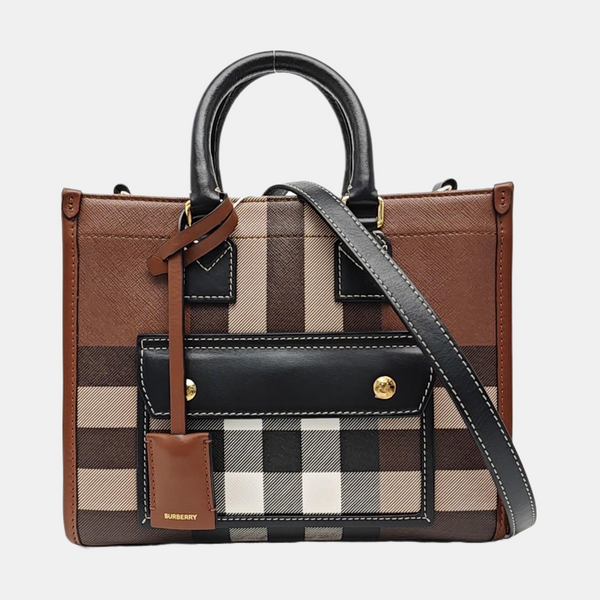 Freya Mini Leather Brown