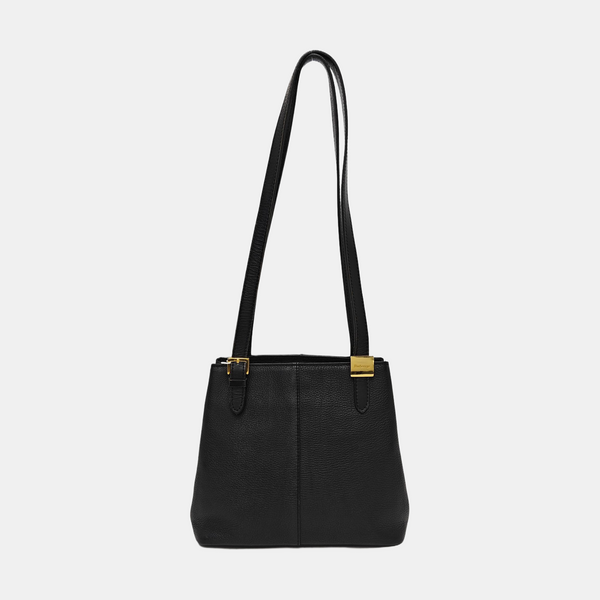 Calfskin Shoulder Bag Black