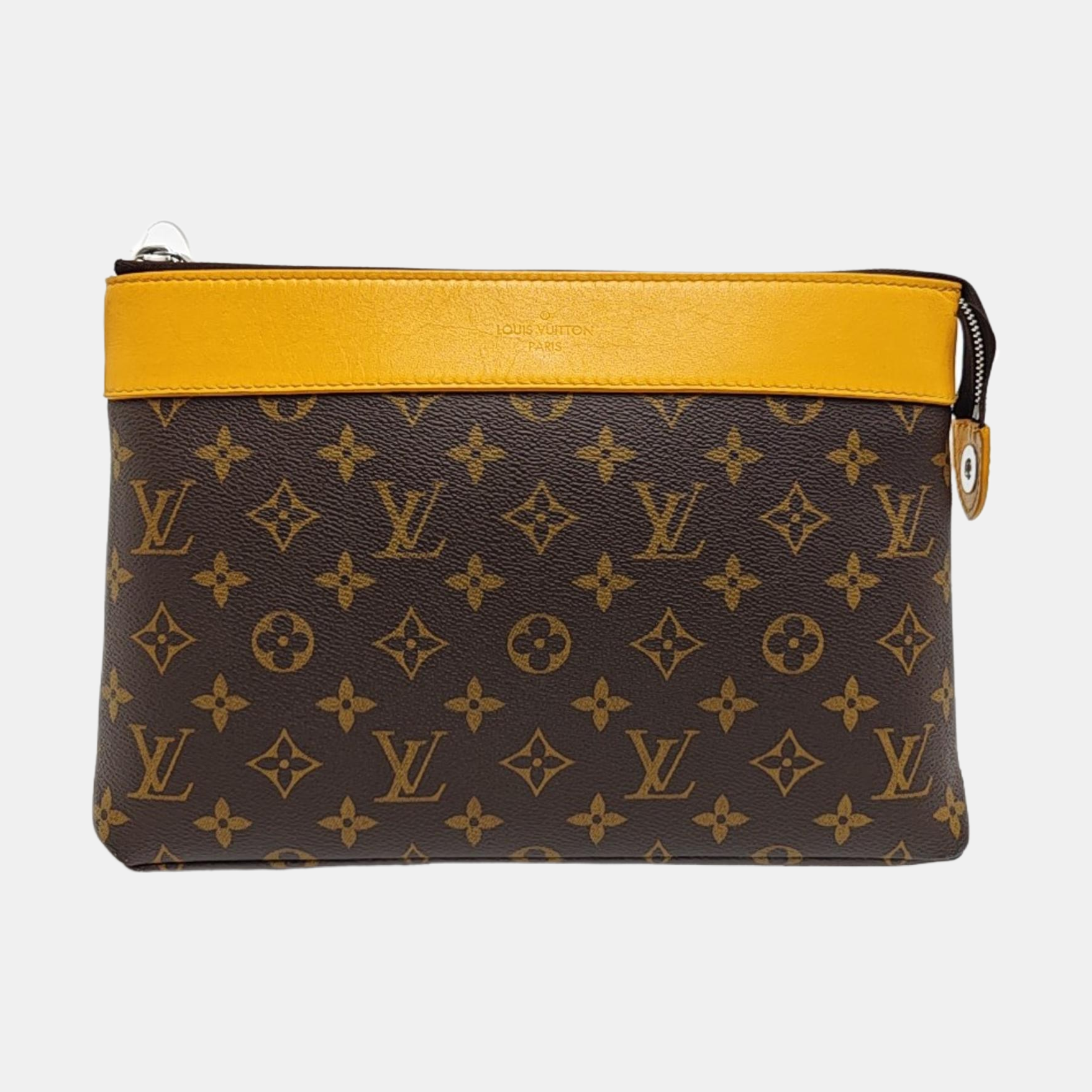 DAILY Monogram Coated Canvas Brown