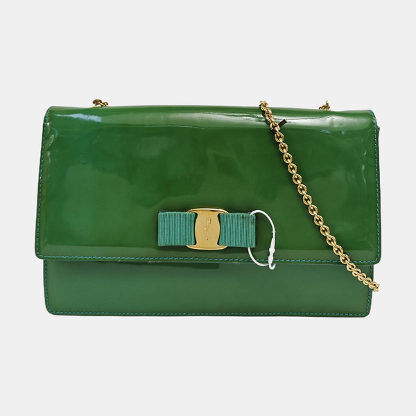Ginny Calfskin Green