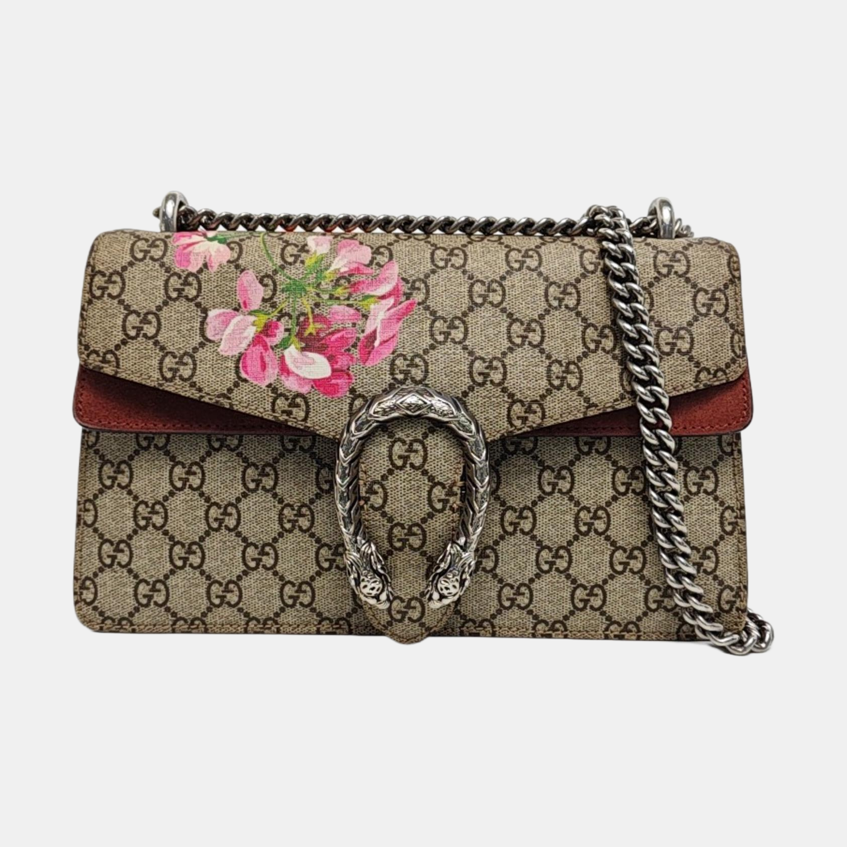 Dionysus Monogram Lona Revestida Beige