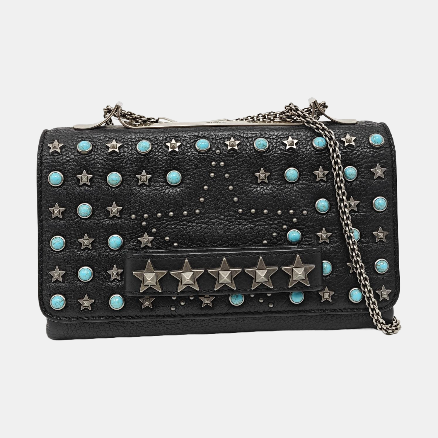 Calfskin Shoulder Bag Black