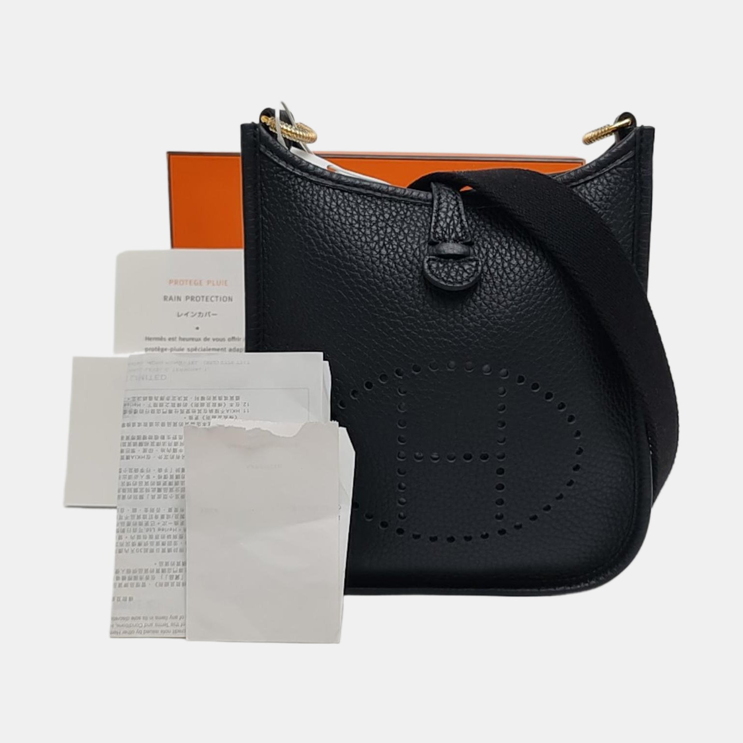 Authenticated pre-owned  Evelyne TPM Clemence Black - Shoulder Bag at Looply