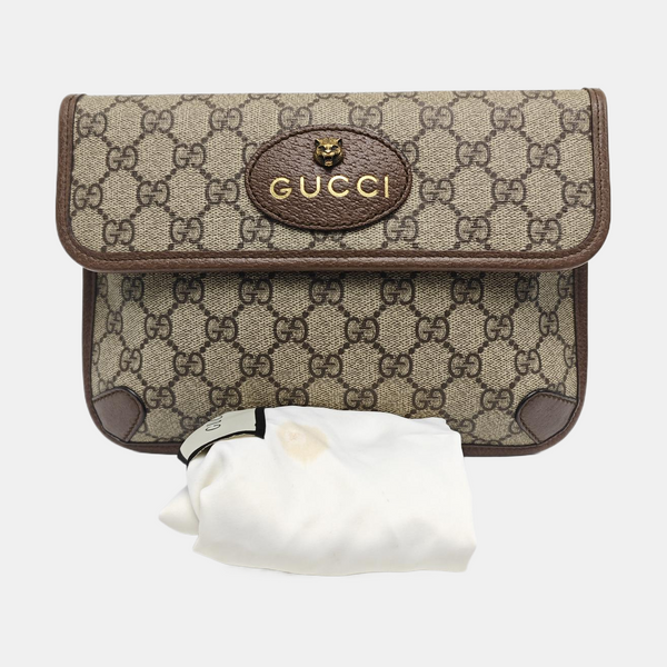 Neo Vintage Monogram Coated Canvas Beige