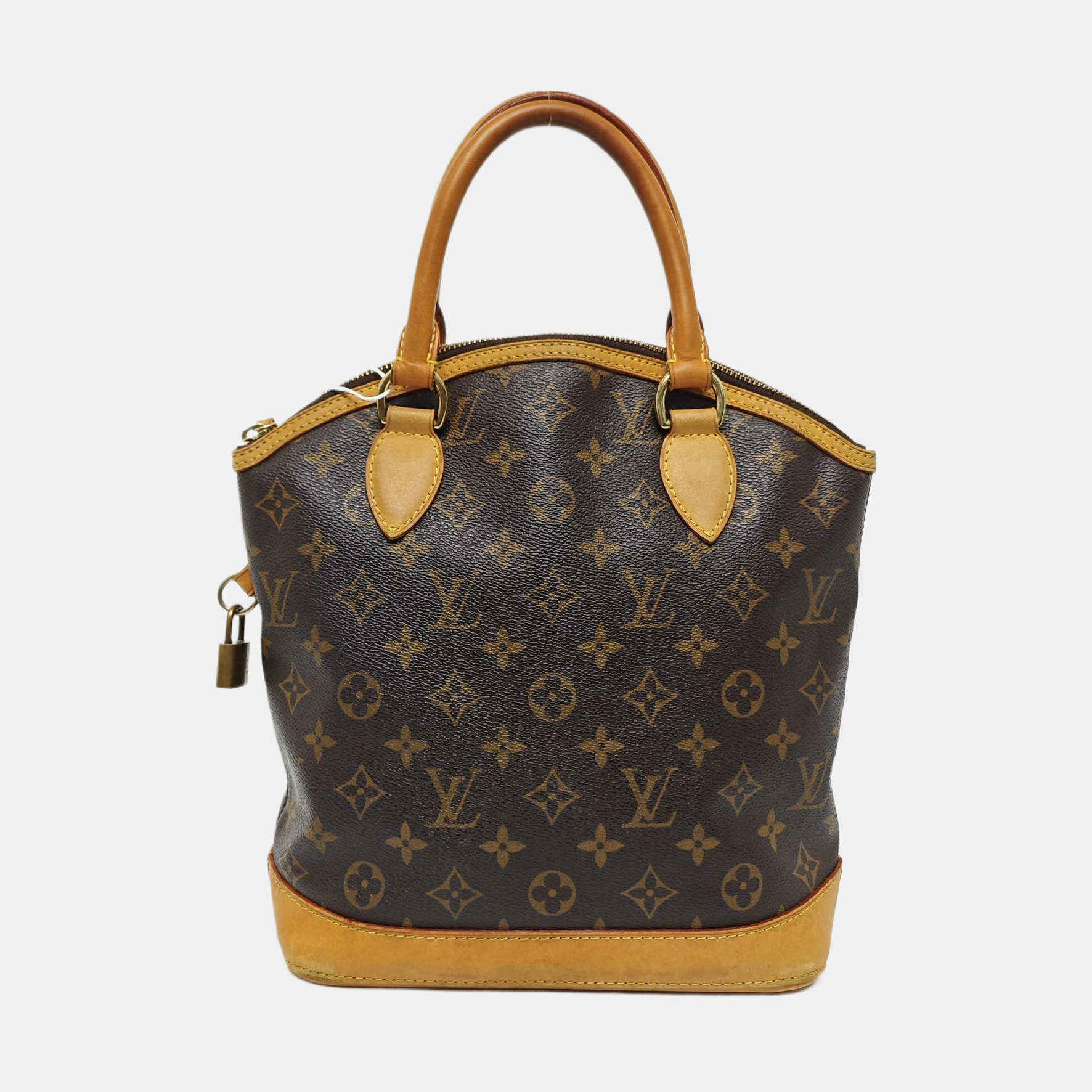 LOCKIT PM Monogram Coated Canvas Brown