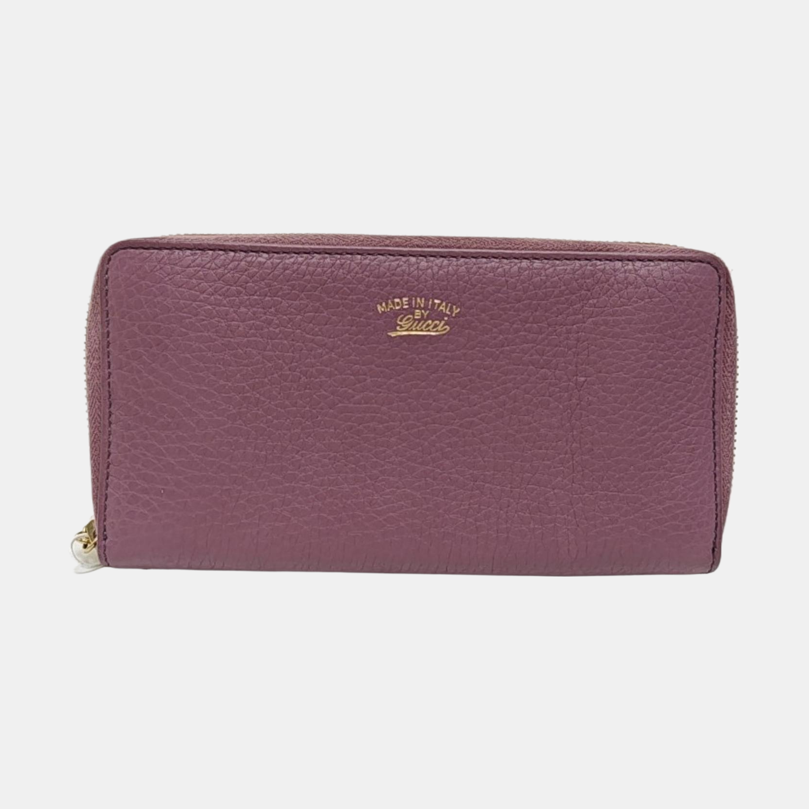 Bamboo 1947 Mini Calfskin Purple Wallet