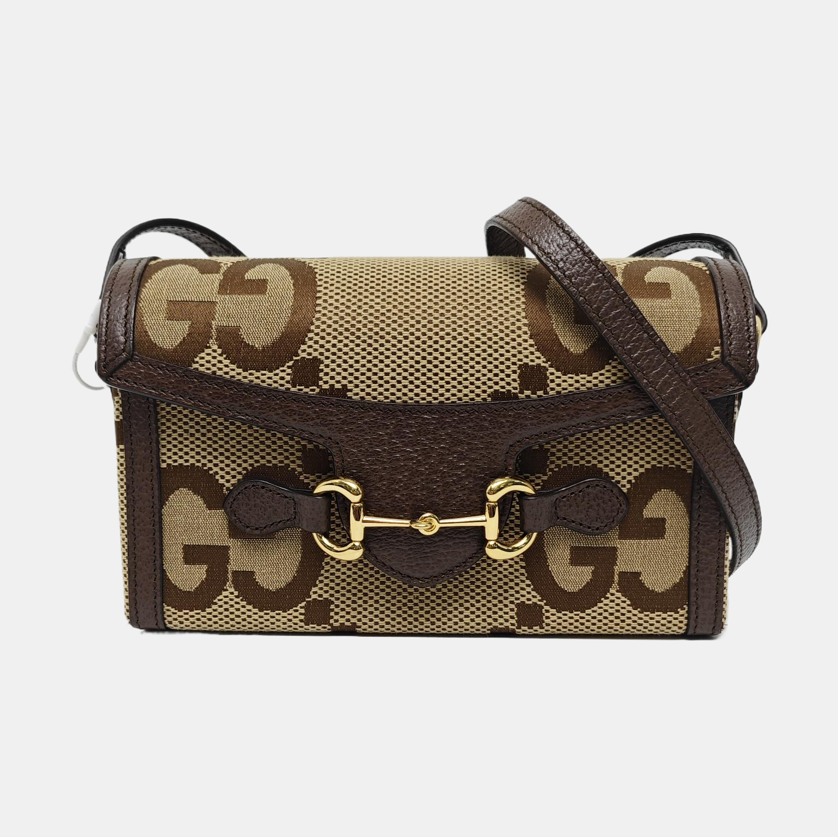 Horsebit 1955 Mini Monogram Canvas Beige